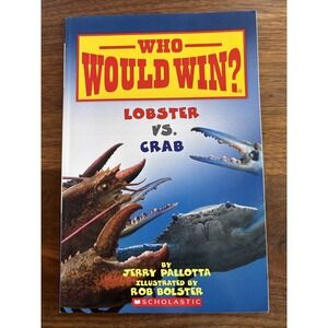 Lobster vs. Crab (Who Would Win?) by Jerry Pallotta (2020, Trade Paperback)